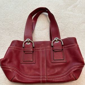 Coach handbag good used condition. Some wear on the corners